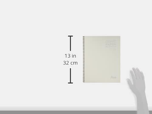 Copic Wire-Bound Sketchbook L, 9"x12", Premium Bond Paper (157gsm), 30 sheets, White - Image 3